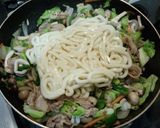 10分で作るあっさり和風海鮮焼きうどん作り方4写真