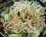 10分で作るあっさり和風海鮮焼きうどん作り方5写真