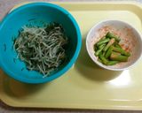まさヤンのねぎもやナムルのスタミナ丼作り方2写真