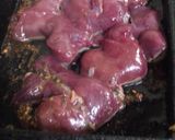 鶏レバーとベーコンのバジルオイル炒め作り方4写真