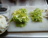 春キャベツと塩こんぶチャーハン作り方1写真