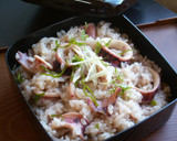 簡単イカと生姜の炊き込みご飯作り方5写真
