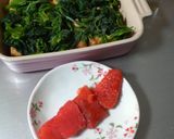 ♥厚揚げほうれん草明太おつまみグラタン♥作り方4写真