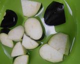 豚小間肉と茄子の味噌炒め、のせご飯作り方3写真