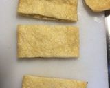 小松菜と揚げのドレッシング炒め作り方1写真
