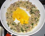 大根葉とレタスと豚肉のパラパラチャーハン作り方11写真