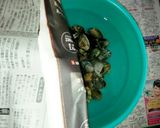 キャベツとあさりの酒蒸し作り方1写真