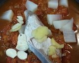 【石橋】ブリと大根のピリ辛トマトパスタ!作り方5写真