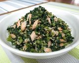 鮭と大根葉のごまたっぷり混ぜ込みおにぎり作り方1写真