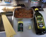 ミートソーススパゲッティ作り方1写真