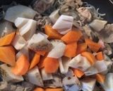 レンコンが主役の豚肉きんぴら作り方5写真