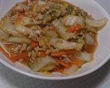 白菜とひき肉の中華風炒め☆作り方4写真