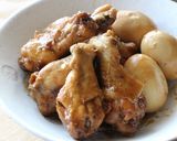 あっさり味！鶏手羽元＆卵★甘酢醤油煮★作り方6写真