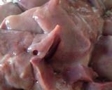 鶏レバー^_^バター醤油味作り方2写真