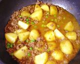 新じゃがのカレーそぼろ餡＊作り方6写真