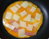 〇卵チーズトースト〇作り方3写真