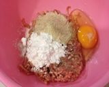 胡麻味噌ソース〜米なすの挽肉はさみ焼き☆作り方1写真