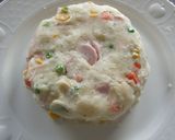 ☆お祝いの食卓に☆デコレーションサラダ作り方3写真