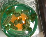 簡単お弁当用ネギ卵作り方1写真