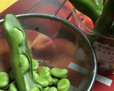 ビールのおつまみ⌒☆そら豆作り方1写真