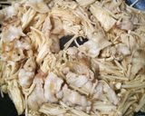 【松橋】旭ポン酢で作る豚バラとエノキ炒め作り方3写真