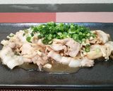【松橋】旭ポン酢で作る豚バラとエノキ炒め作り方4写真