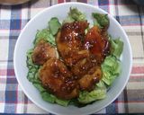 カリカリ焼き鳥丼作り方6写真