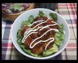 カリカリ焼き鳥丼作り方7写真