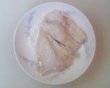 10分ダイエット小松菜と鳥胸肉彩り和え物作り方1写真