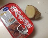 *さんまの蒲焼き缶de炊き込みごはん*作り方1写真