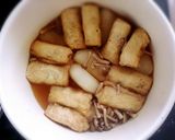 簡単♪油揚げ&いんげん彩り煮物*お弁当◎作り方3写真