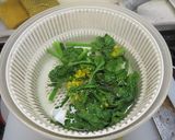 菜花 (小松菜や白菜) の和え物作り方3写真