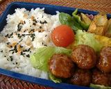 夫のお弁当(8月第１週)作り方5写真