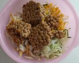 納豆サラダ作り方5写真