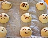 パンを可愛く変身♪子供が喜ぶお絵描きパン作り方10写真