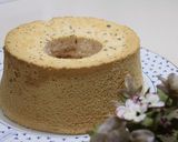 桜の香りのシフォンケーキ作り方12写真