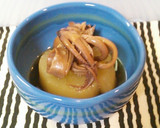 簡単　うまうま大根といかの缶詰の煮付け作り方9写真