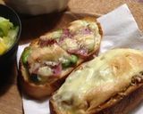 フランスパンで絶品！納豆チーズトースト♪作り方7写真
