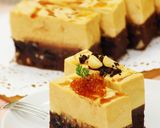キャラメルとチョコのムースケーキ作り方28写真