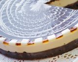 キャラメルとチョコのムースケーキ作り方29写真