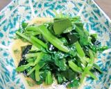和果ごこちで、ほうれん草と生わかめサラダ作り方5写真