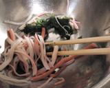 生青のりと新玉ねぎの酢の物風サラダ作り方3写真