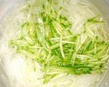 簡単♪大根とキュウリのサラダ作り方1写真