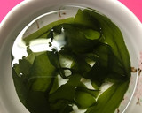 シソ香るきゅうりとワカメの酢の物♡作り方1写真