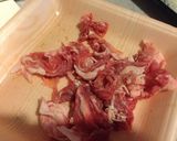 手を汚さず安いこま切れで柔らかいトンカツ作り方1写真