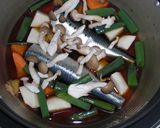 鰯と里芋と人参の圧力鍋煮込み作り方3写真