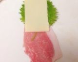 豚ロースで大葉＆チーズ巻き♪作り方1写真