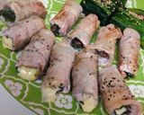 豚ロースで大葉＆チーズ巻き♪作り方5写真