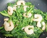 海老と菜の花のアーリオオーリオ☆作り方3写真