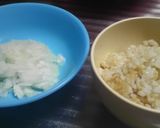 残りシチューのライスグラタン( ╹◡╹)作り方1写真
